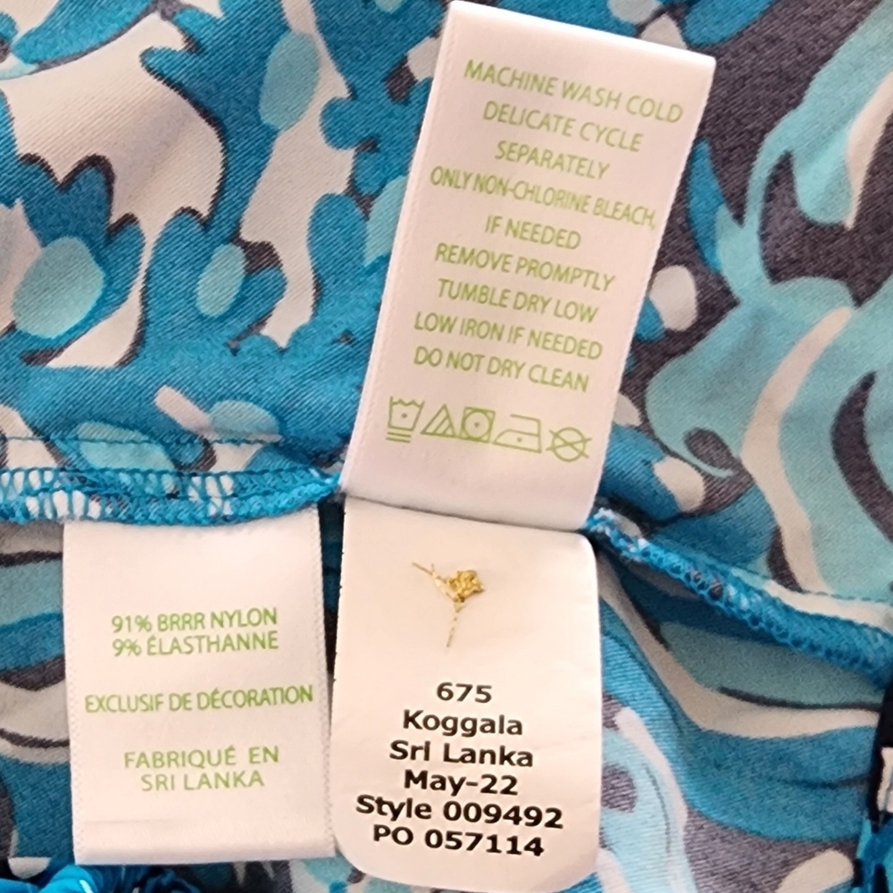 Lilly Pulitzer Chilly Lilly Seana Tunic VNeck DRESS • Mermaidzing • LSleeve • L - Picture 12 of 12